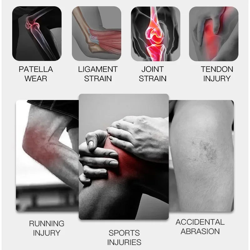 Kneepad Bandage Pressurized Elastic Knee Pads Arthritis Joints Protector Sports Gear Volleyball Knee Brace Protector