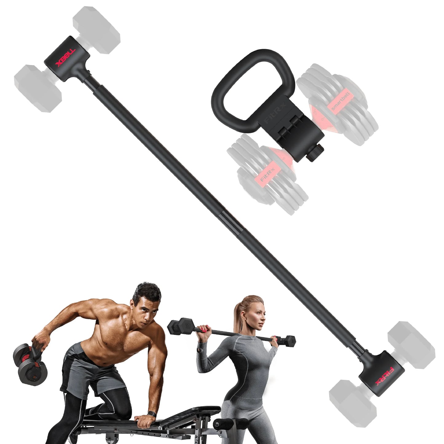 Dumbbell to Curl Bar
