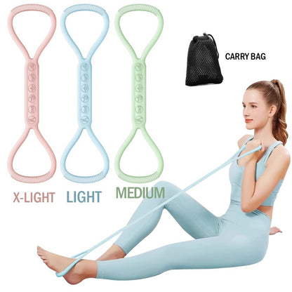 8-character Silicone Yoga Auxiliary