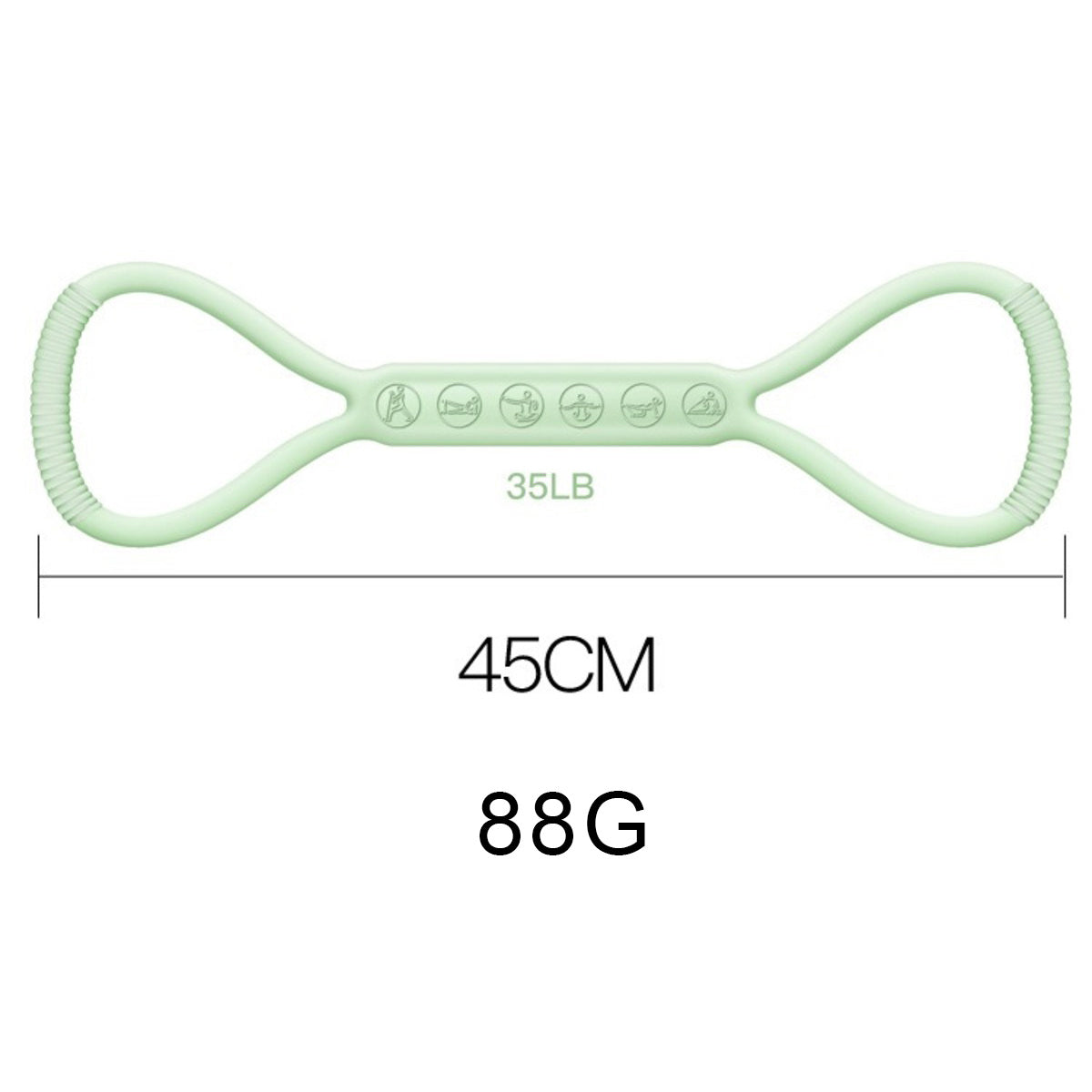 8-character Silicone Yoga Auxiliary
