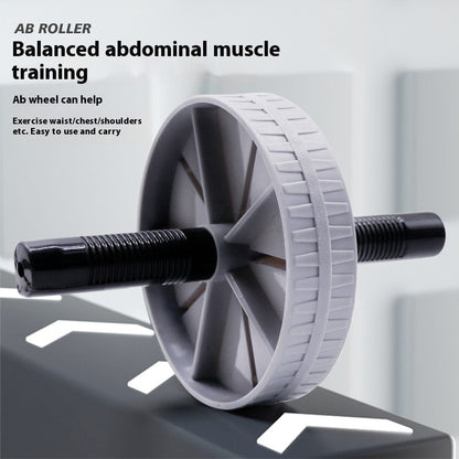 Silent Ab Wheel Roller - Quiet Core Strength Trainer with Knee Pad
