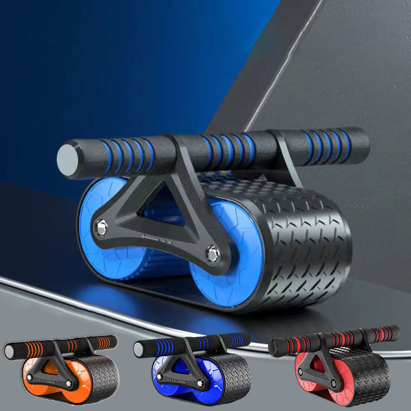 Auto-Rebound Ab Roller - Smart Spring-Assisted Core Trainer