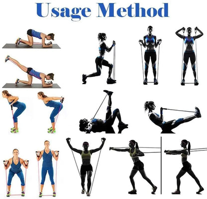 Latex Resistance Band Set