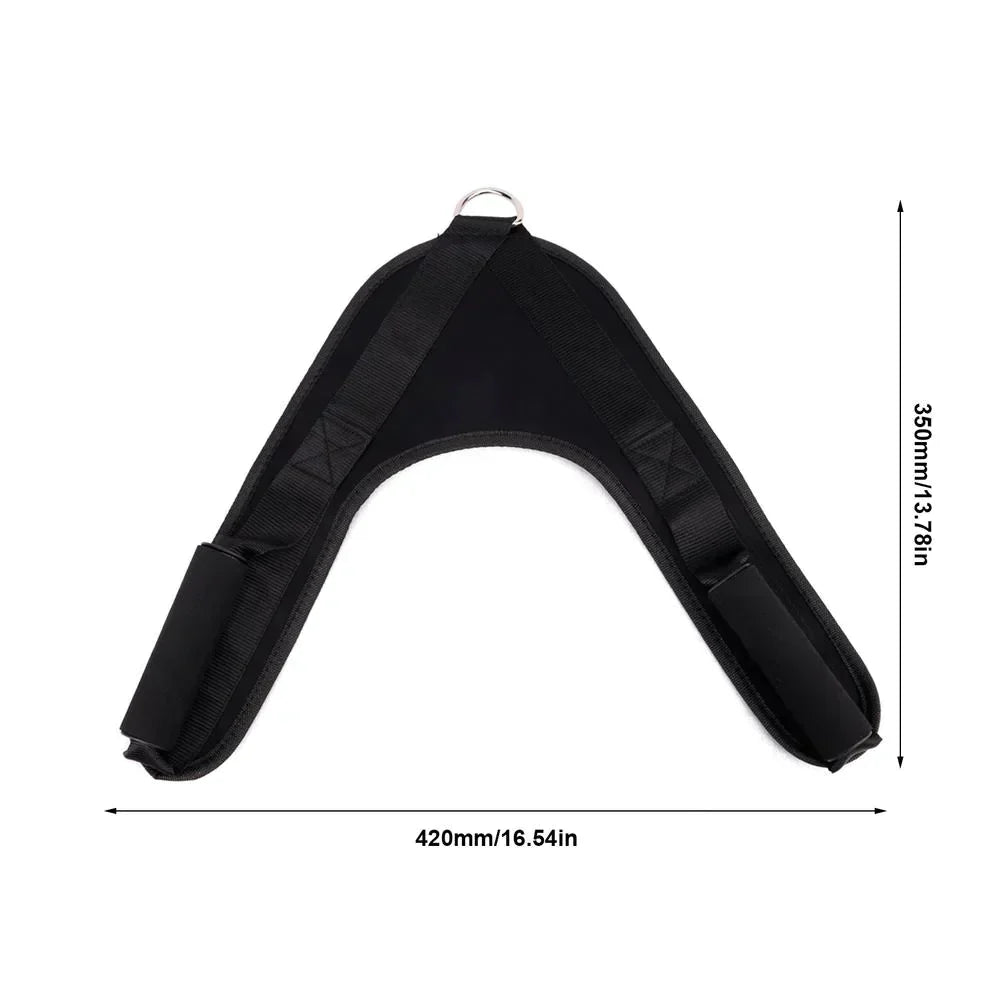 Ab Crunch Straps - Premium Cable Attachment for Core Training