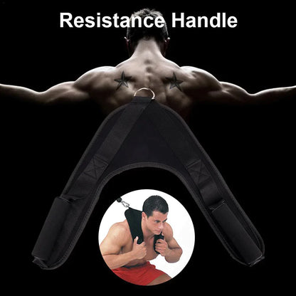 Ab Crunch Straps - Premium Cable Attachment for Core Training