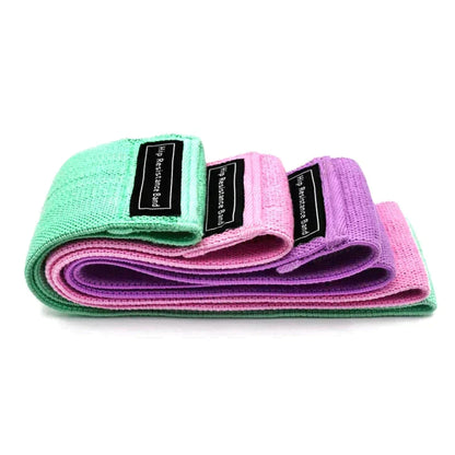 Hip Resistance Bands - Non-Slip Fabric Booty Bands for Glute Training