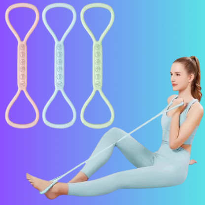 8-character Silicone Yoga Auxiliary