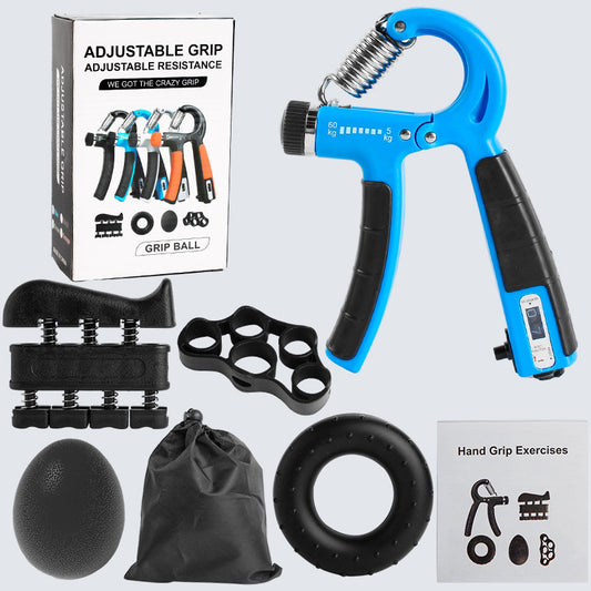 Adjustable Count Spring Grip Five-piece Set