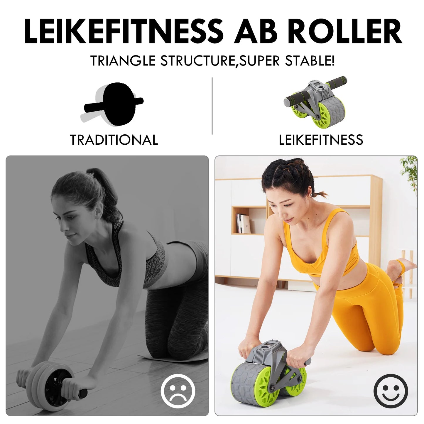 Ab Wheel Roller Trainer