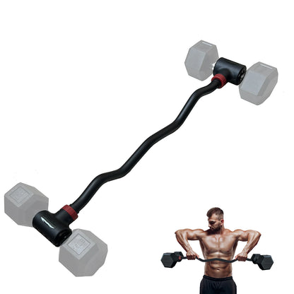 Adjustable Dumbbell Converter to Barbell Set