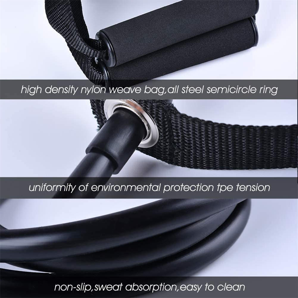 Figure-8 Resistance Bands - Foam Handle Pull Rope for Arms & Legs