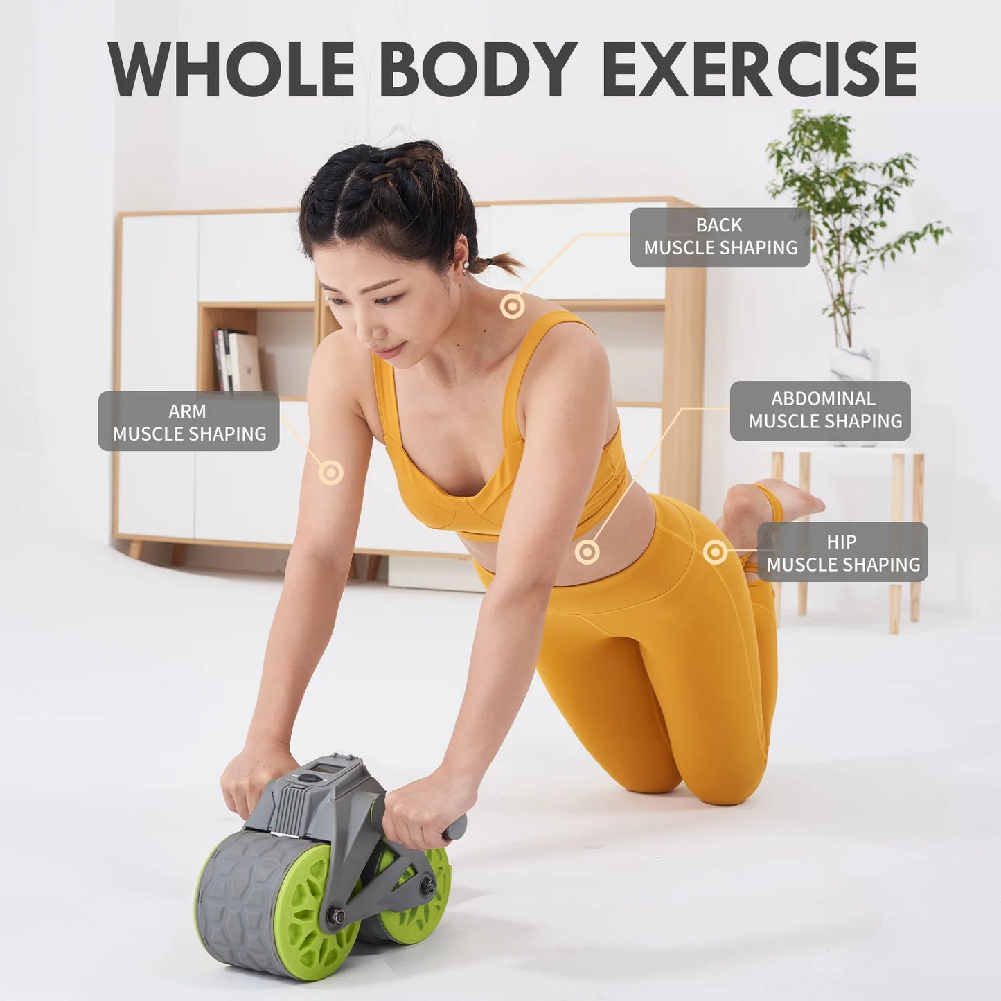 Ab Wheel Roller Trainer