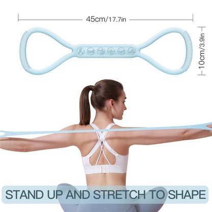 8-character Silicone Yoga Auxiliary