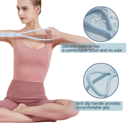 8-character Silicone Yoga Auxiliary