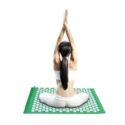 Acupressure Mat & Pillow Set - Spike Massage Mat for Pain Relief